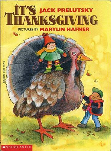 Its Thanksgiving – Paperback By Jack Prelutsky – GOOD