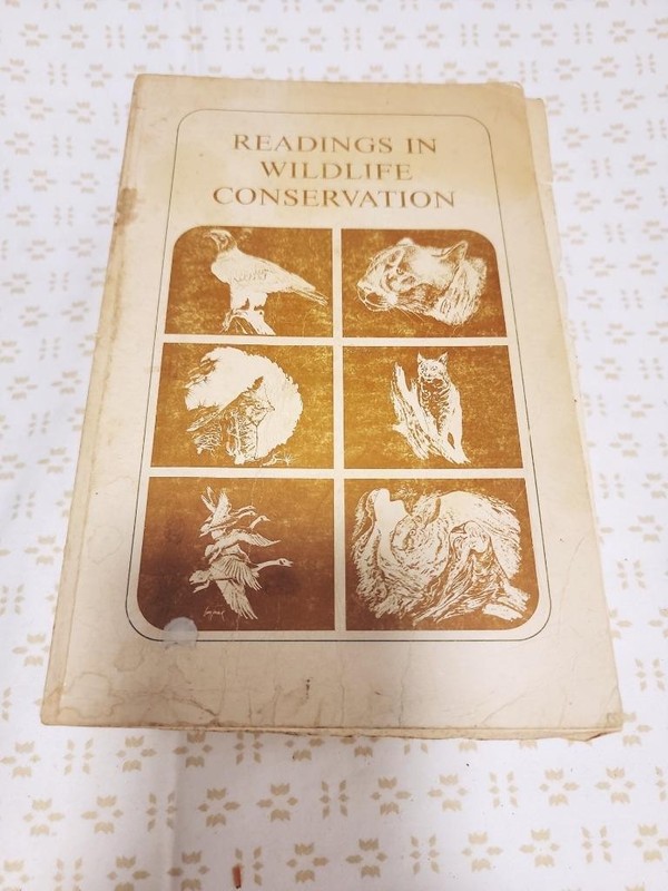 READINGS IN WILDLIFE CONSERVATION, 1974, The Wildlife Society FF9.6
