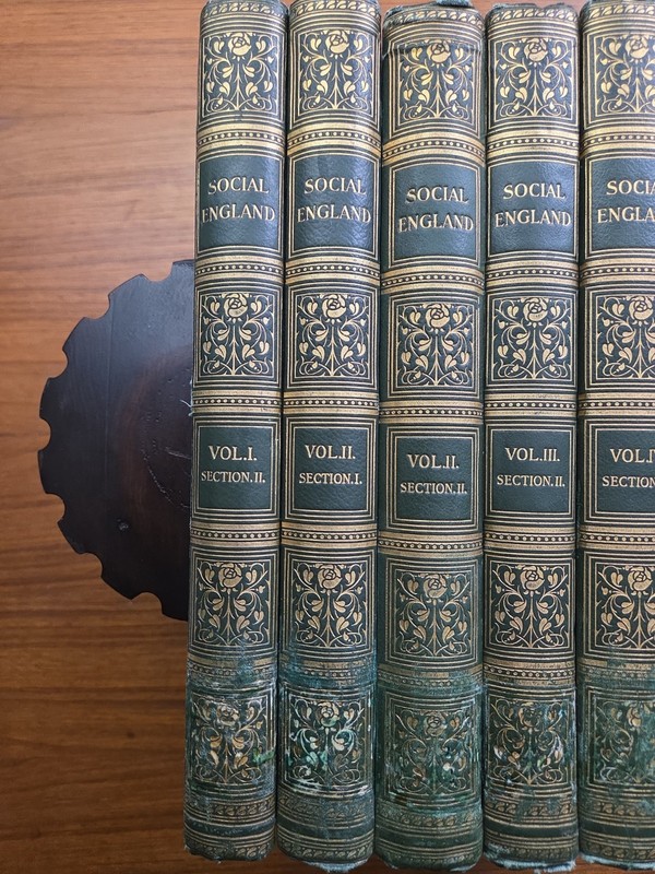 1901 Illustrated “Social England” - 8 Antique Volumes - Cassel Special Edition gallery