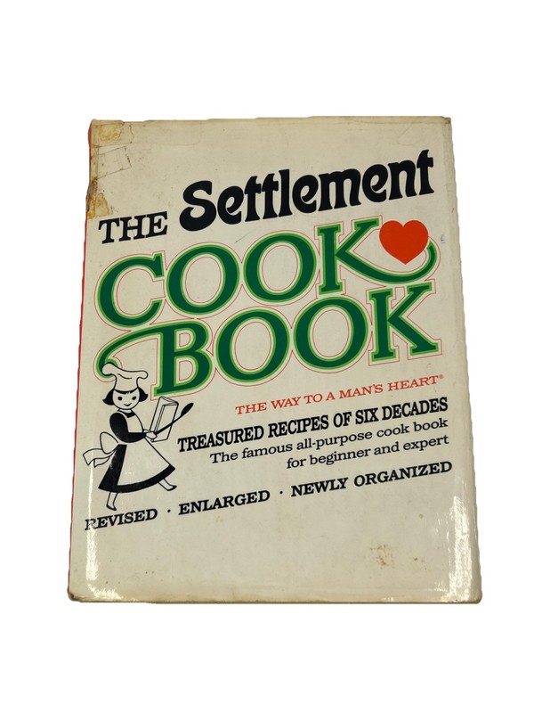 The Settlement Cook Book Vintage 1965 Cookbook HCDJ Revised Enlarged Read