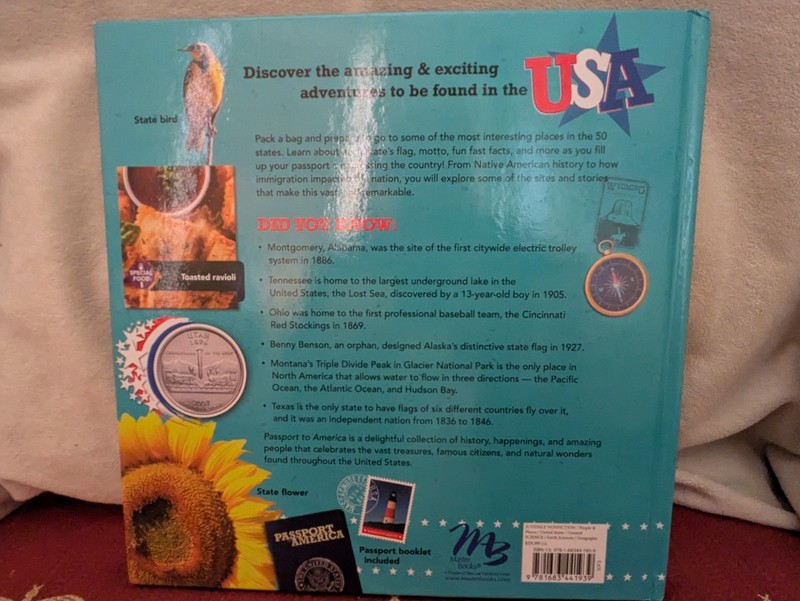 Masterbooks Children's Atlas of the U.S.A. & Passport to America by Craig Froman gallery