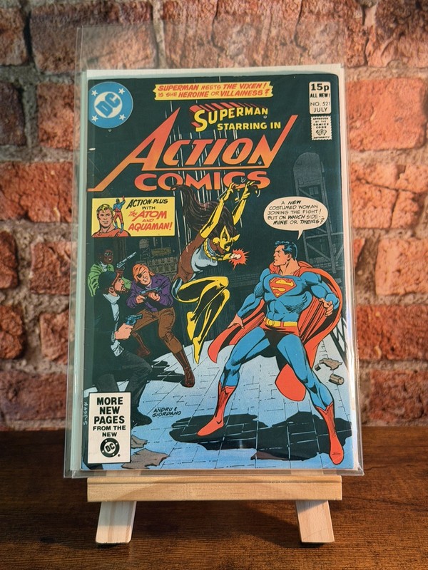 Action Comics #521 VF 8.0 – 8.5 1981 1st app. Vixen Key DC Comic