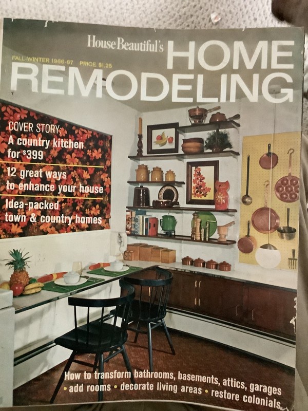 House Beautiful 1966 Home Remodeling Issue Mid Century Modern 216 pages