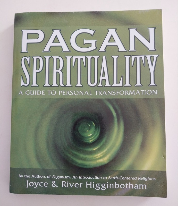 Pagan Spirituality, by Joyce and River Higginbotham, like new