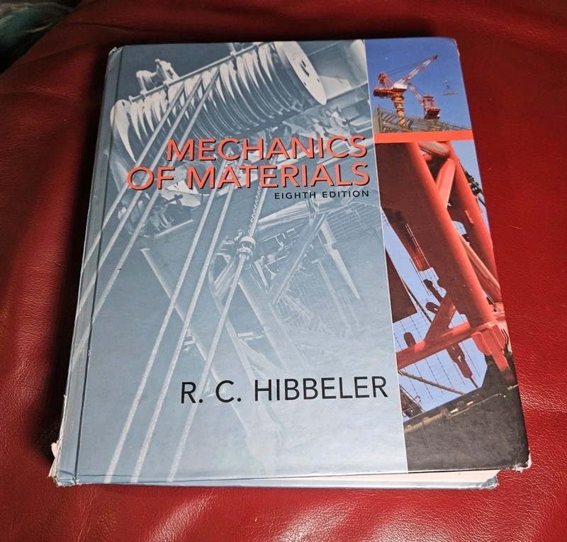 Mechanics of Materials (8th Edition) – Hardcover By Hibbeler, Russell C. – GOOD