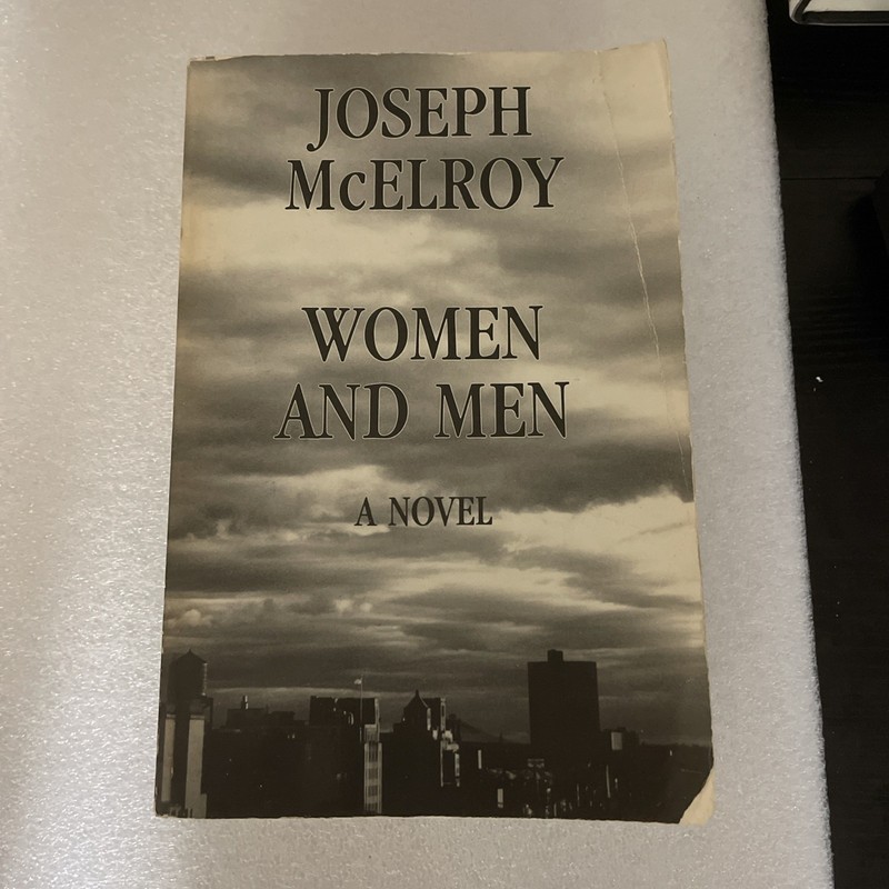 Women and Men – Joseph McElroy Dalkey Archive Press Paperback Novel 1993