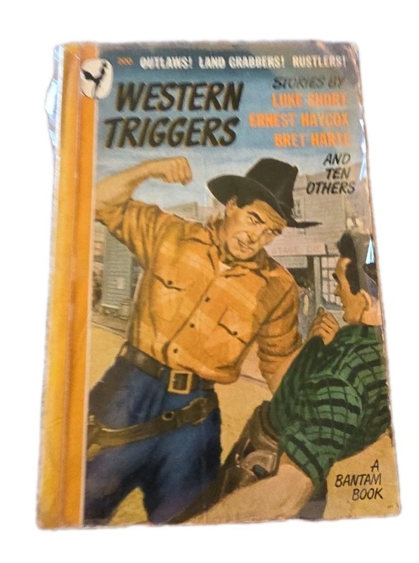 WESTERN TRIGGERS EDITED BY ARNOLD HANO 1948 VINTAGE BANTAM PULP ANTHOLOGY