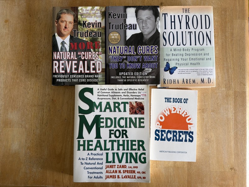 5 Books on Natural Healing, Smart Medicine, Secrets of Healthy Living
