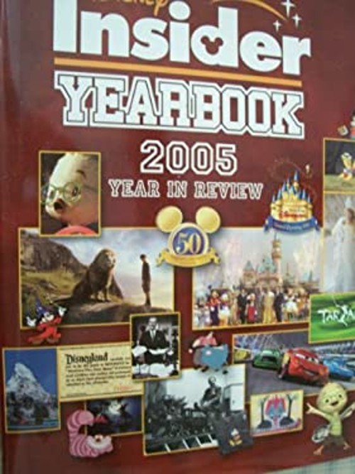 Disney Insider Yearbook Hardcover Disney Press TK