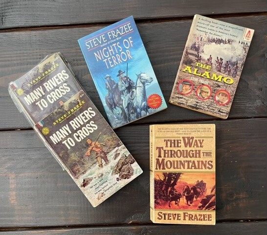 Steve Frazee – Westerns Lot Of 11 Books (7 Different Titles)