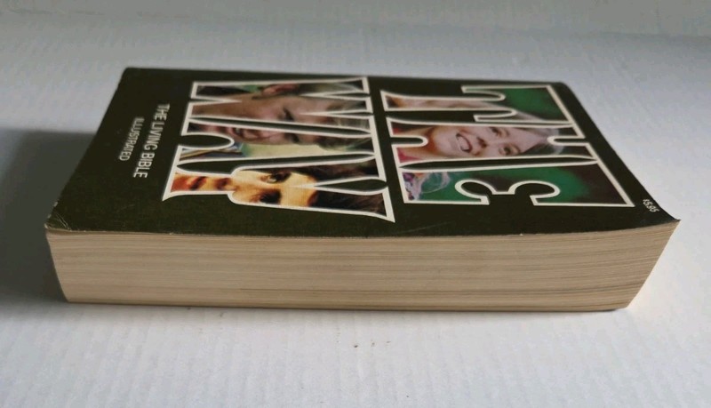 The Way The Living Bible Illustrated 1972 Vintage Tyndale Faith Religious Book gallery