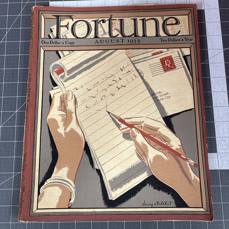 Fortune Magazine April 1935 Vol XII Number 2