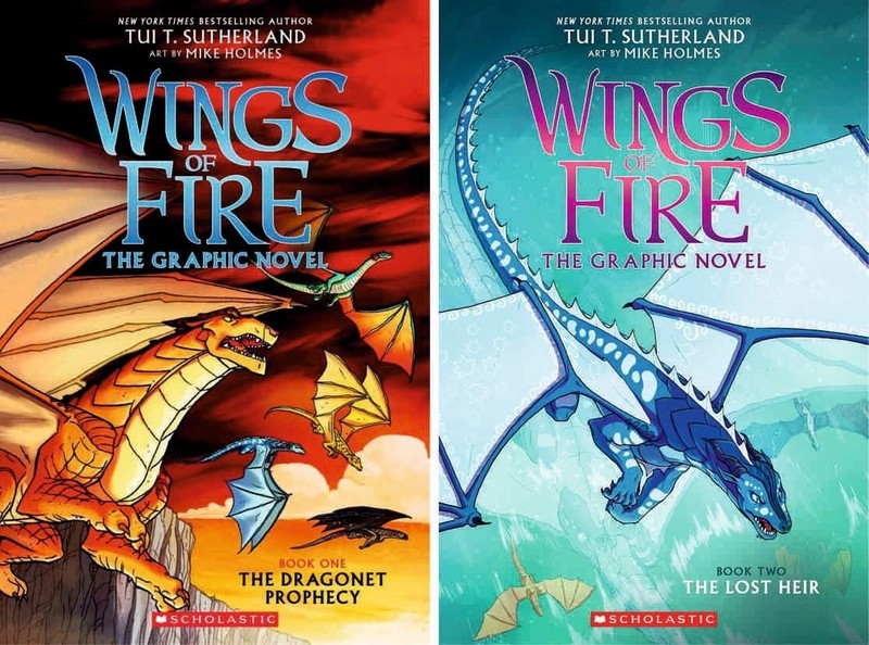 Wings of Fire Graphic Novels 10 Books Series Set Graphix Books 1-9 + Darkstalker gallery