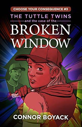 The Tuttle Twins and the Case of the Broken Window – Paperback – GOOD