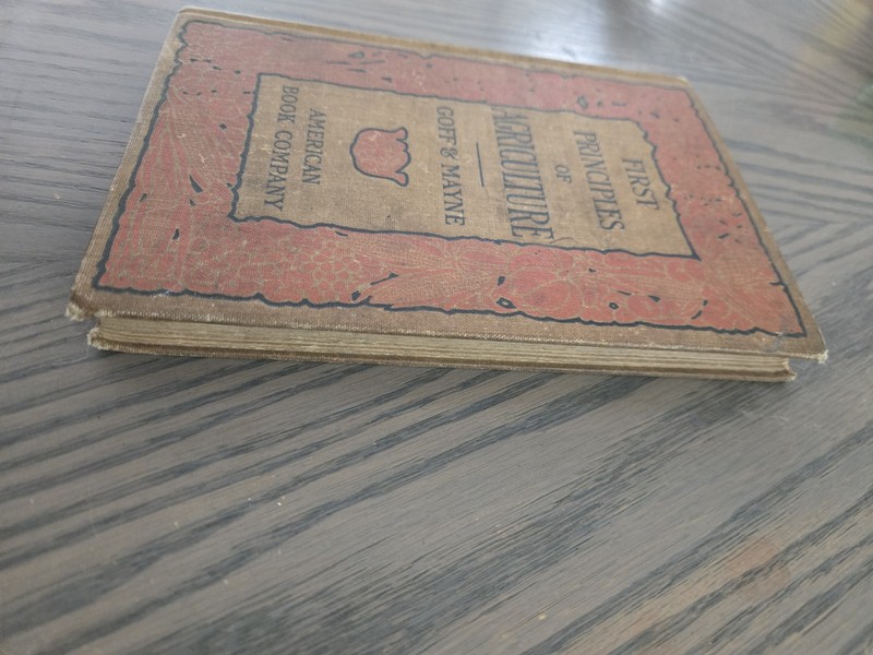 First Principles Of Agriculture By Goff & Mayne 1904 Antique Hardcover Farm Book gallery