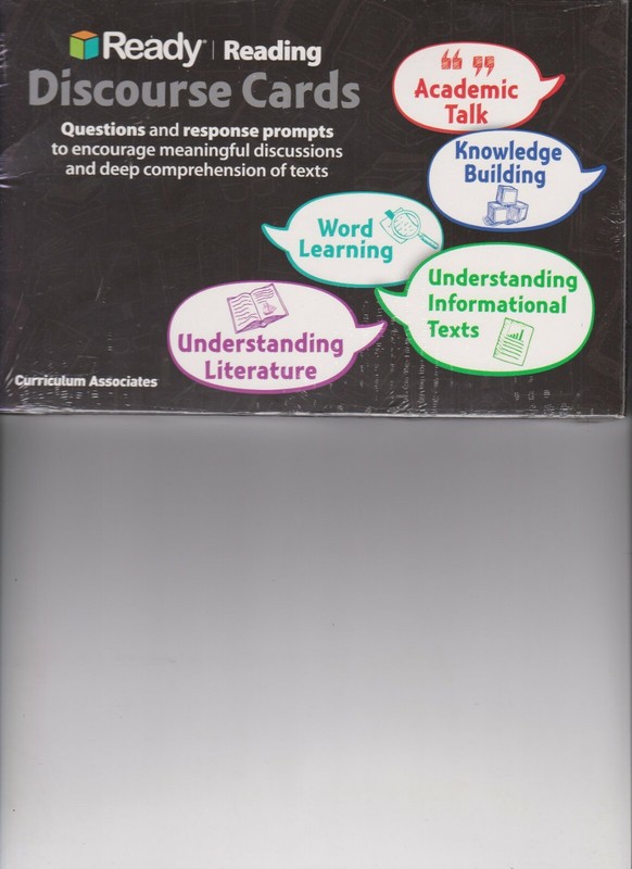 Ready Reading Discourse Cards