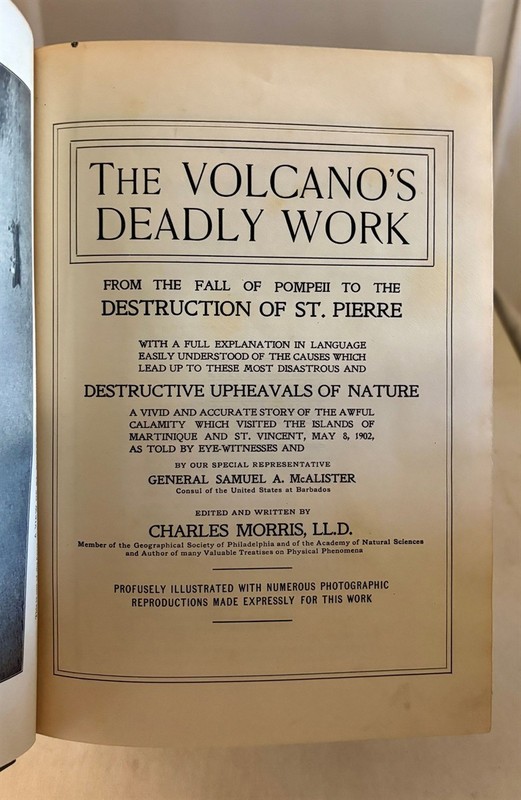 The Volcano's Deadly Work From the Fall of Popeii to the Destruction of St. gallery