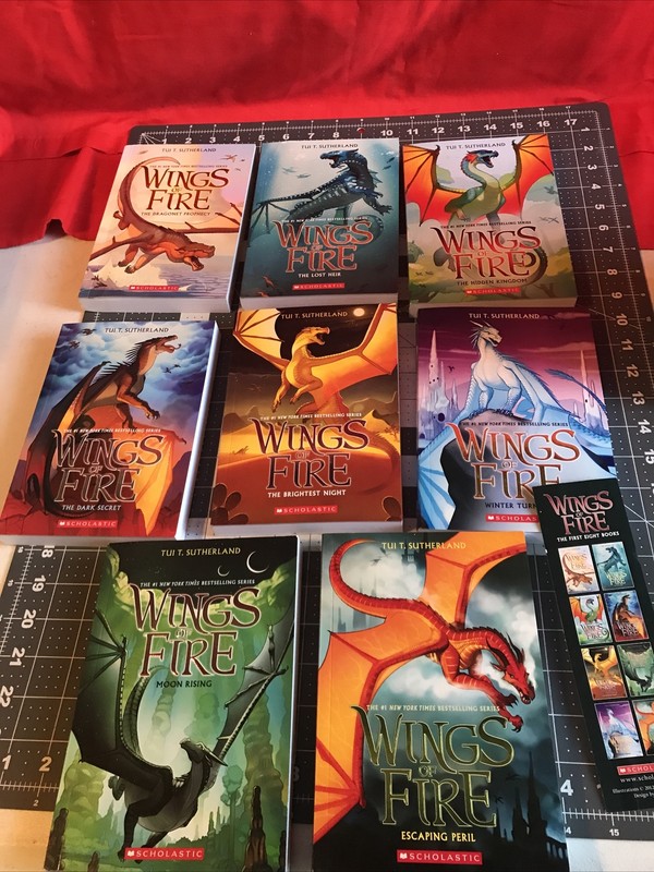 2020 3rd Printing Wings Of Fire The First Eight Books