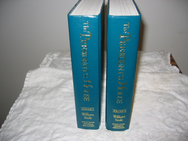 The President’s House by William Seale Vol 1&2 Hardcover 1986 1224pgs Loc BR2
