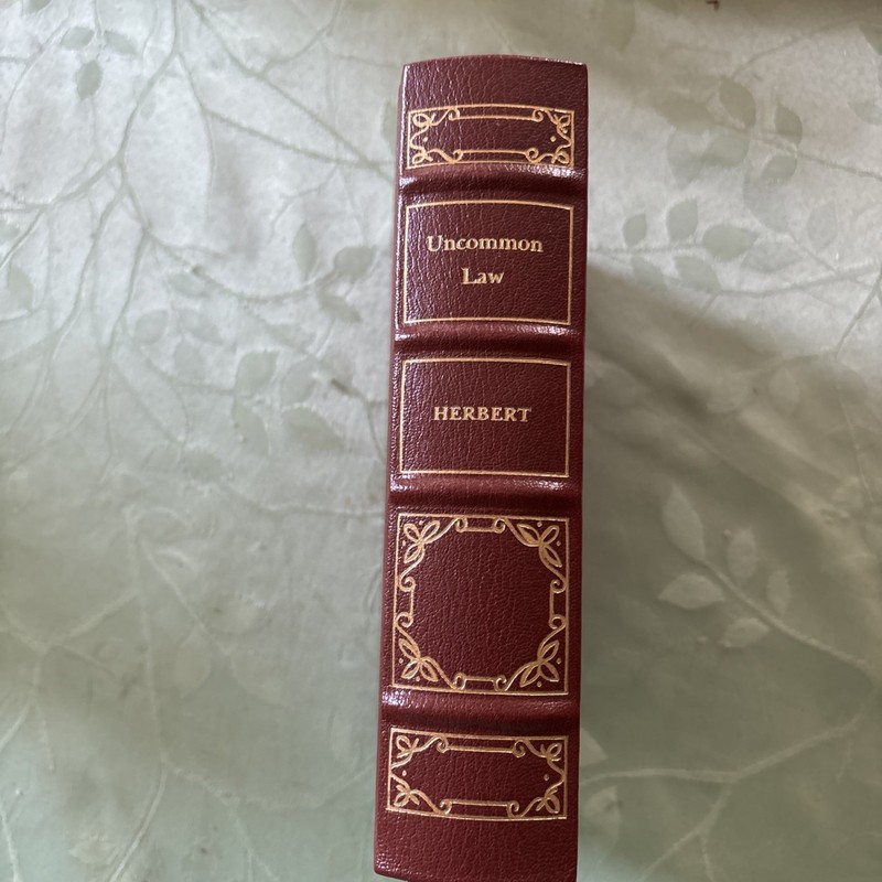 Vintage 1988 Special Edition Legal Classics Library "Uncommon Law" A.P. Herbert gallery