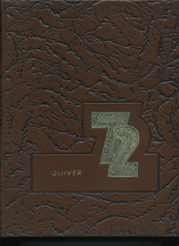 Brownstown IN Brownstown HIgh School yearbook 1972 Indiana Grades 12-8 Quiver