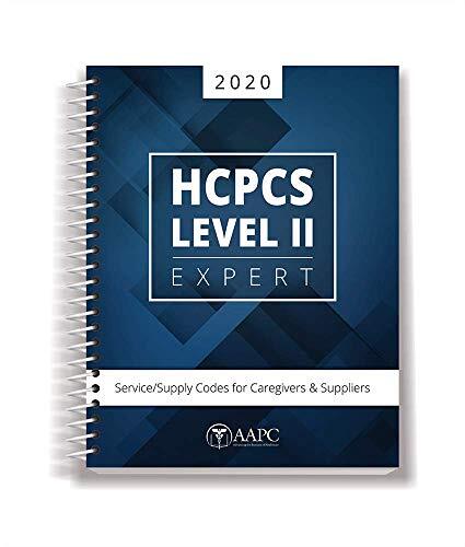 2020 HCPCS Level II Expert: Service/Supply Cod…, Aapc