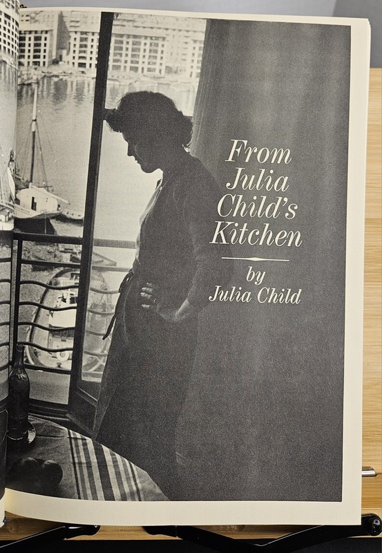 From Julia Child's Kitchen vintage 1977 Alfred A. Knopf 2nd printing hardcover gallery