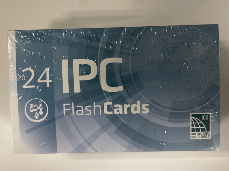 2024 IPC Flashcards by International Code Council (2024, Trade Paperback)