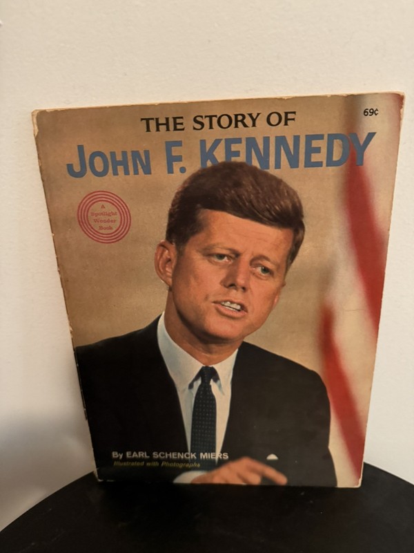 «The Story of John F. Kennedy» by Earl Schenck Miers 1964 Paperback JFK