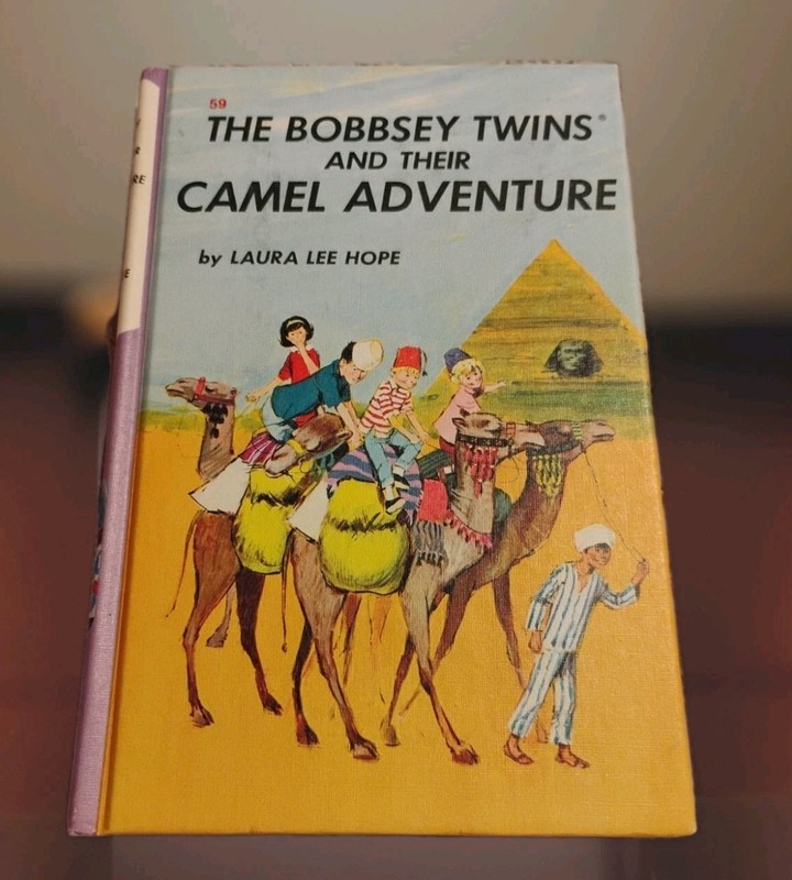 The Bobbsey Twins «And Their Camel Adventure» Hardcover by Laura Lee Hope, 1978