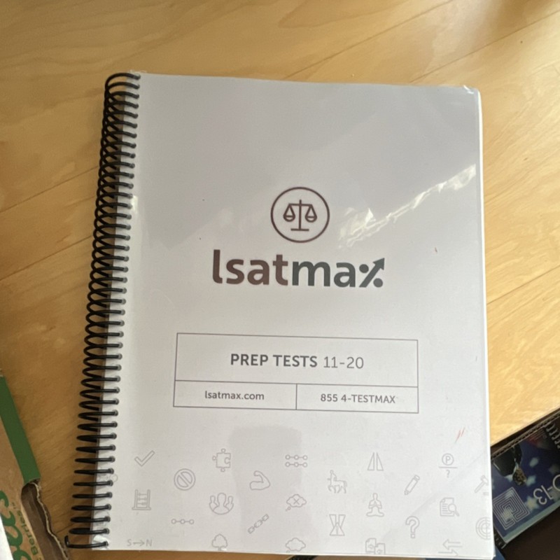 lsatmax Prep Tests 1-50 Spiral Bound Book LSAT Study Guide Law Exam Preparation gallery