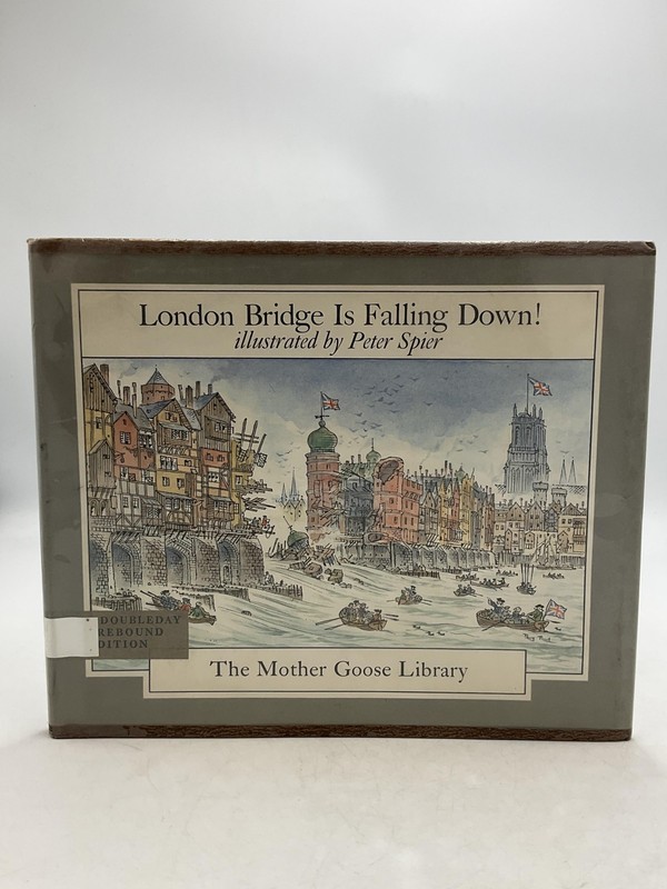 Vintage London Bridge Is Falling Down Peter Spier Doubleday Hardcover ExLibrary