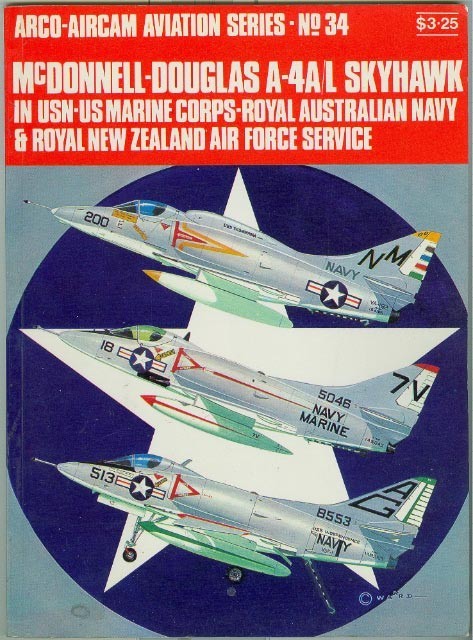 Arco-Aircam-USN-Vietnam-Aviation-A-4A/L Skyhawk-Design-Detail-COLORS-Guide!