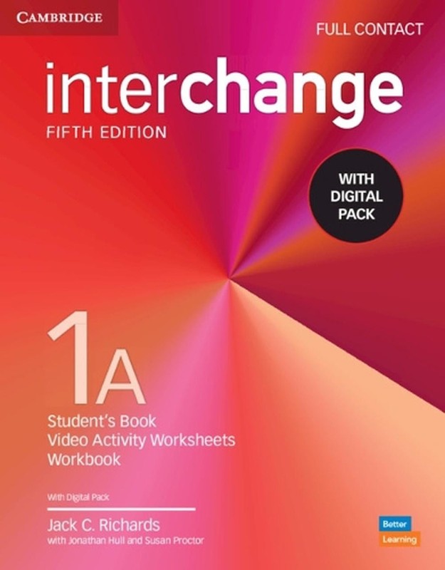Interchange Level 1A Full Contact with Digital Pack by Jack C. Richards (English