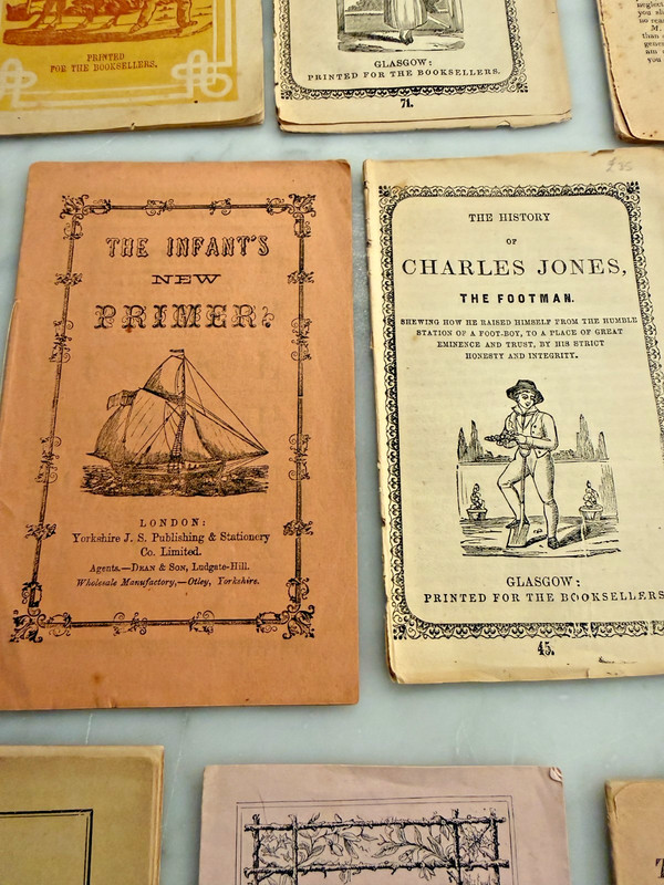 Lot 10 Antique 1820-1840 Chapbooks Rare Paper Street Literature Woodcut gallery