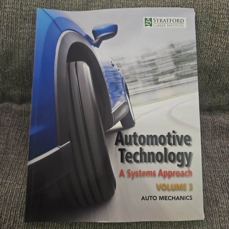 Automotive Technology : A Systems Approach Volume 3 Paperback Stratford Clean