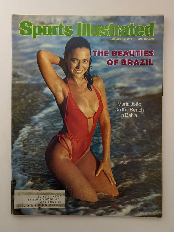 Sports Illustrated Magazine Jan 1978 Maria João Beauties Brazil Time Inc.