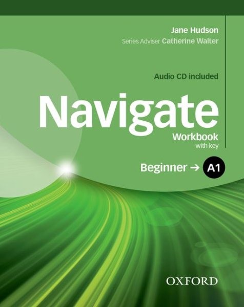 Navigate: A1 Beginner: Workbook with CD (with key), Like New Used, Free shipp…