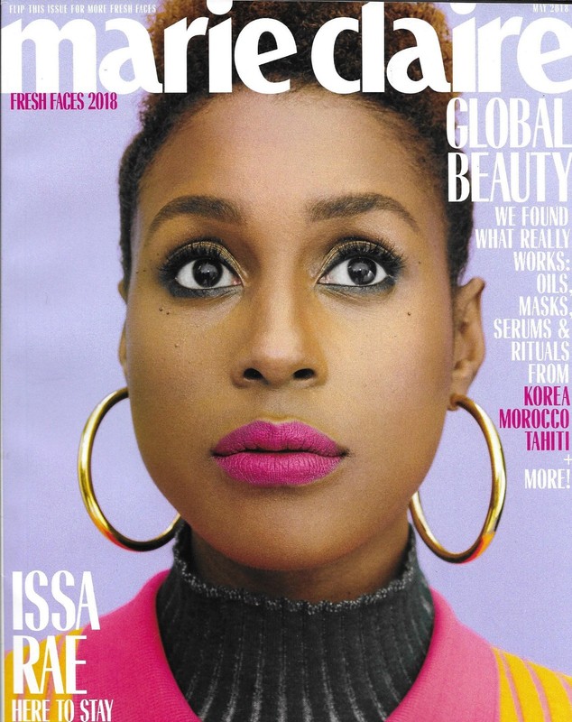 Marie Claire Magazine Issa Rae Sophie Turner Yara Shahidi Riley Keough Fashion gallery