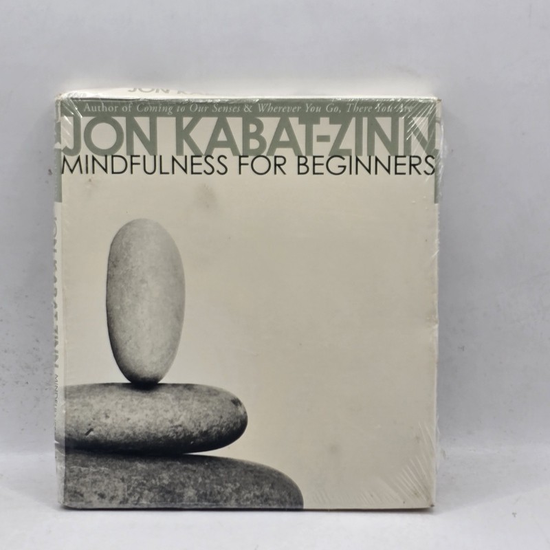 Mindfulness for Beginners – Audio CD By Kabat-Zinn PhD, Jon New Sealed