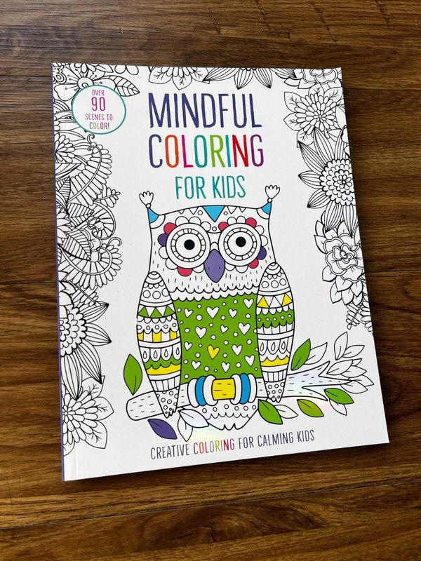 Mindful Coloring for Kids by Insight Kids [Paperback]