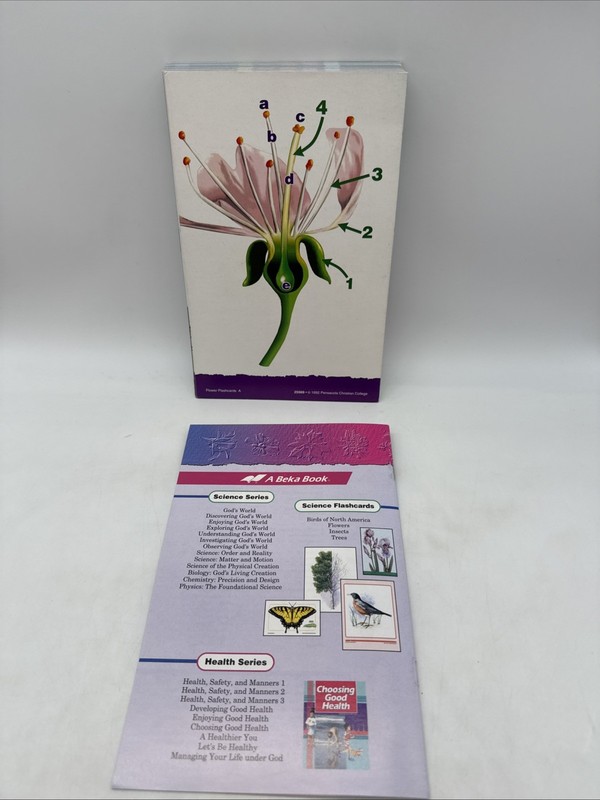Abeka Flowers Field and Study Cards - 5th & 6th Grade Science gallery