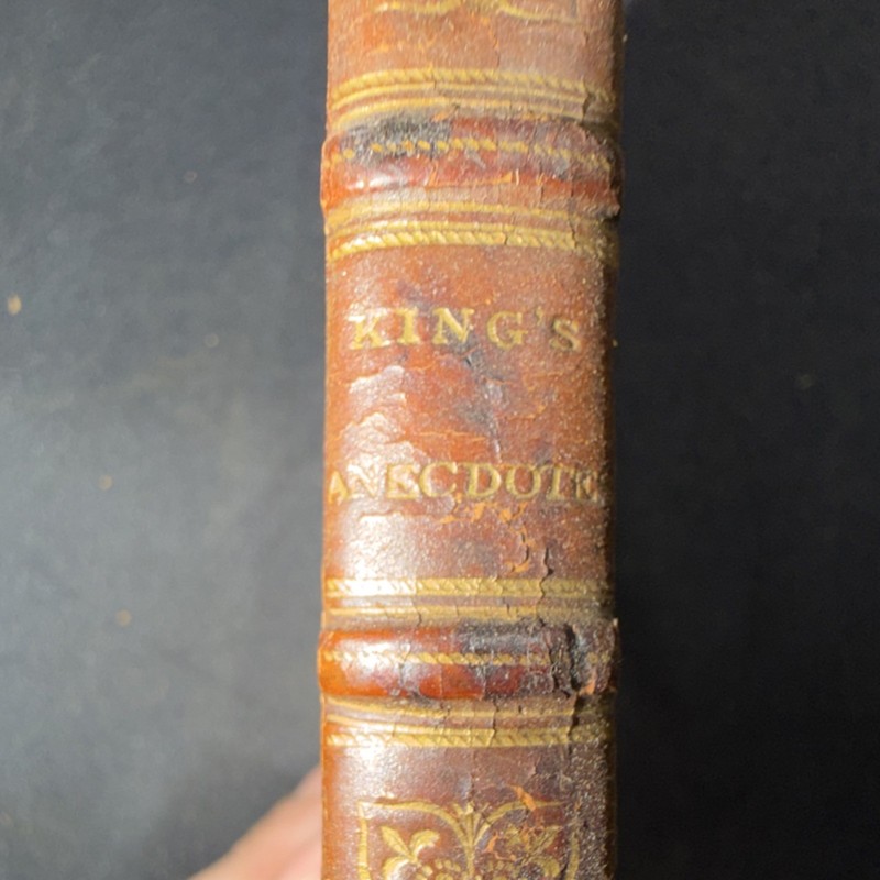 Dr. William King Political Literary Anecdotes Second Ed Leather John Murray 181…