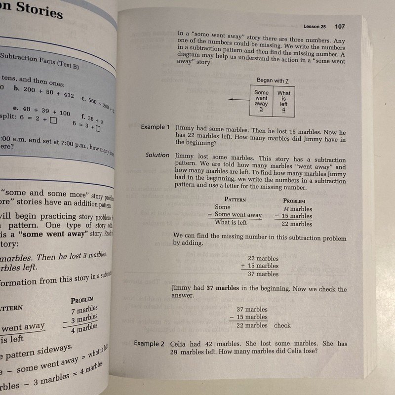Saxon Math 5/4 Work Text, No Writing, Damaged Corner gallery