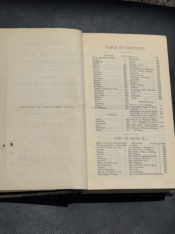 The Treaty Ports of China and Japan. Mayers ORIGINAL FIRST ED (MAPS COMPLETE) gallery