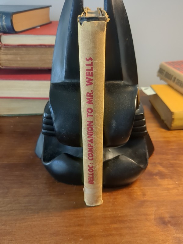 A Companion to Mr. Wells’s Outline of History by Hilaire Belloc 1929 HC/DJ