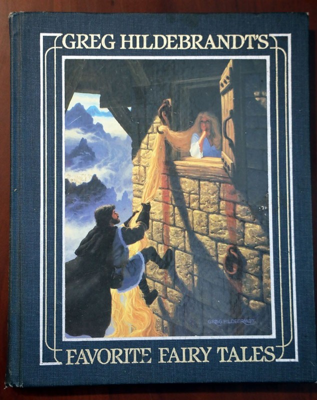 Greg Hildebrandt’s FAVORITE FAIRY TALES 1984 Little Simon Vintage Hardcover Book
