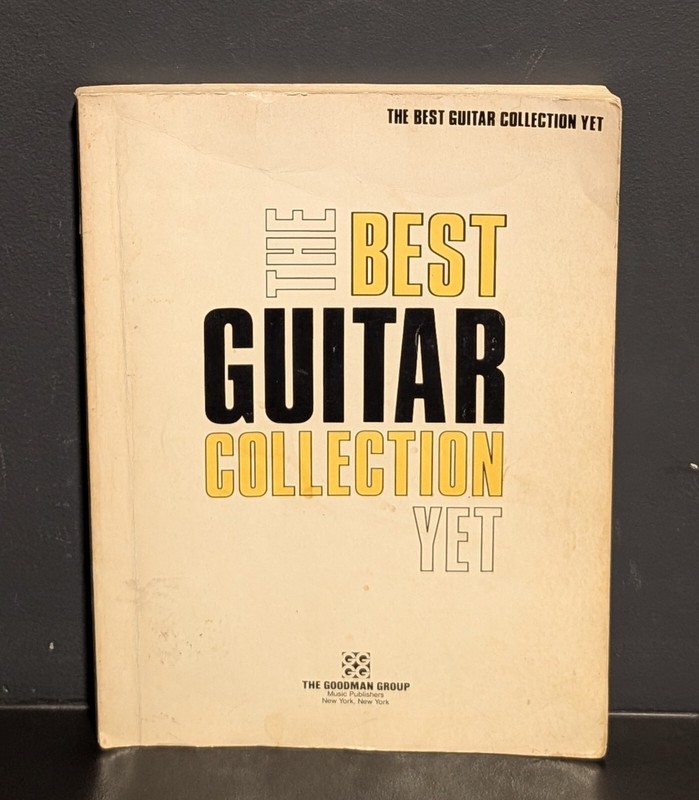 VTG The Best Guitar Collection Yet By Cherry Lane Over 80 Rock& Pop Guitar Hits
