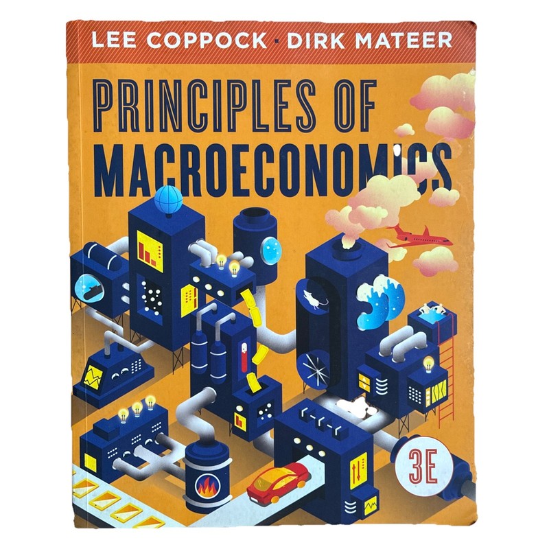 Principles of Macroeconomics – Paperback, by Coppock Lee; Mateer Dirk – Good c