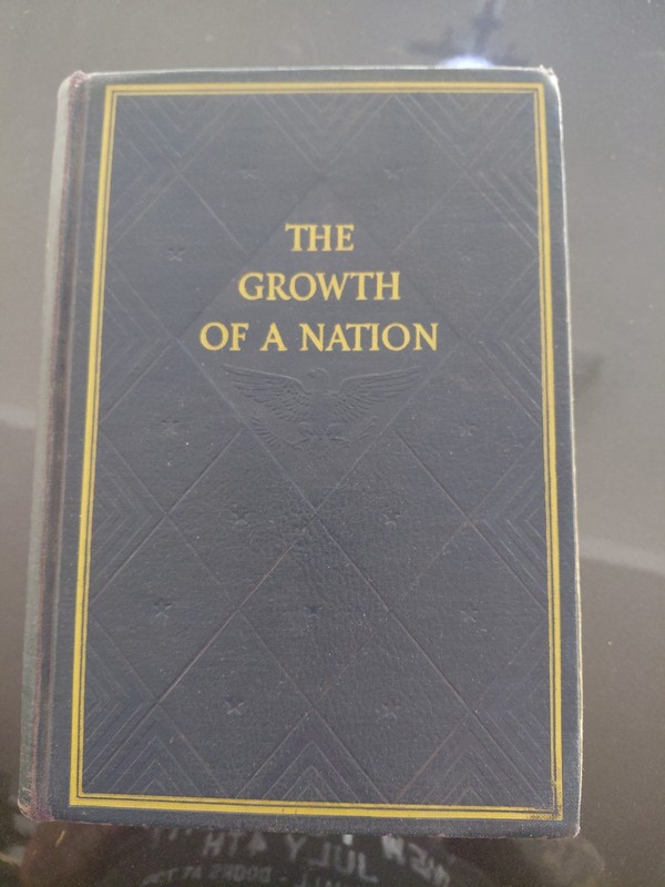 Barker Webb Dodd The Growth of a Nation Row Peterson Revised Illustrated Hardc…